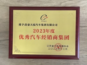 2023年度优秀汽车经销商集团-苏豪开云手机入口官网